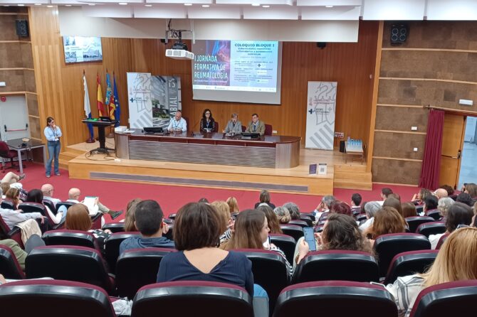 Más de 200 asistentes a la I jornada formativa de Reumatología de Alicante